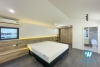 Big terrace one bedroom apartment for rent in Tay Ho, Hanoi