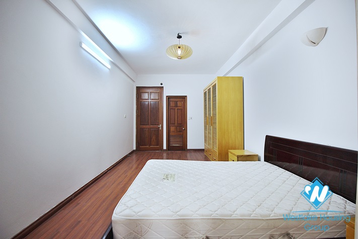 Spacious two bedroom apartment with lake view for rent on Nhat Chieu