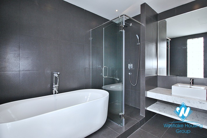 Lakeview and brandnew 3 beds apartment for rent in Tu Hoa area, Tay Ho