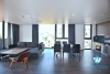 Morden and bright 3 bedrooms apartment for rent in Xuan Dieu, Tay Ho