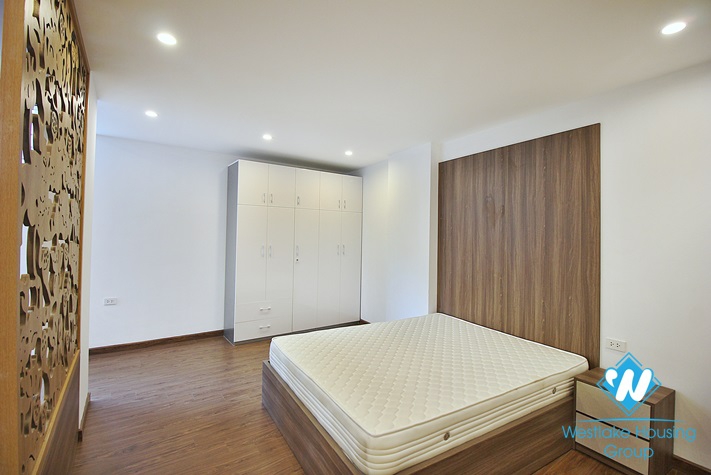 Lovely studio apartment with modern furnishings for lease in Trinh Cong Son district, Hanoi