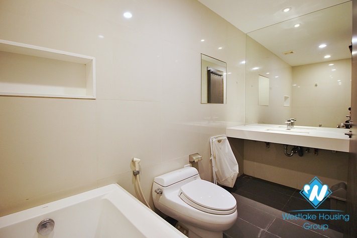 A modern and bright 2 bedroom apartment for rent in Tay ho, Hanoi