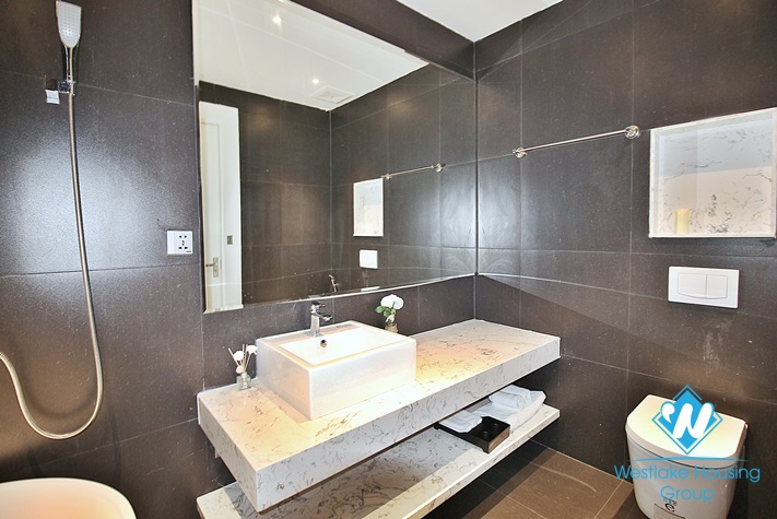 Spacious 2 beds apartment for rent in Tu Hoa area, Tay Ho