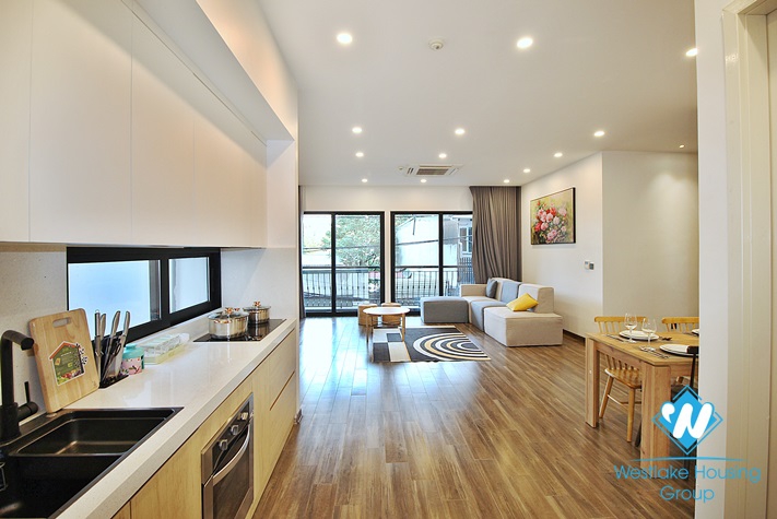 Spacious 2 beds apartment for rent in Tu Hoa area, Tay Ho