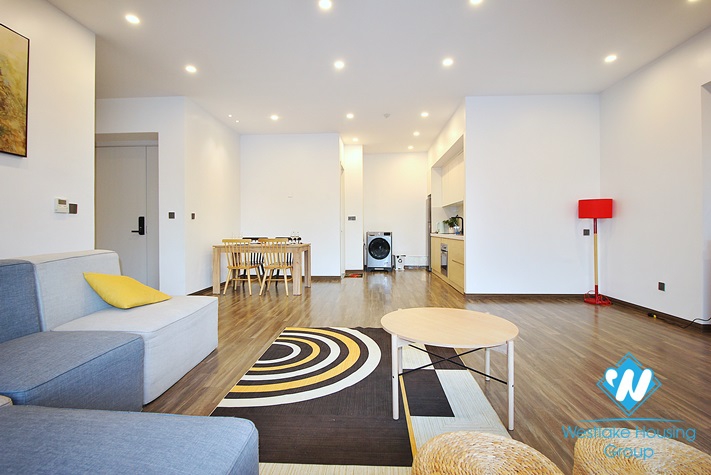 Spacious 2 beds apartment for rent in Tu Hoa area, Tay Ho
