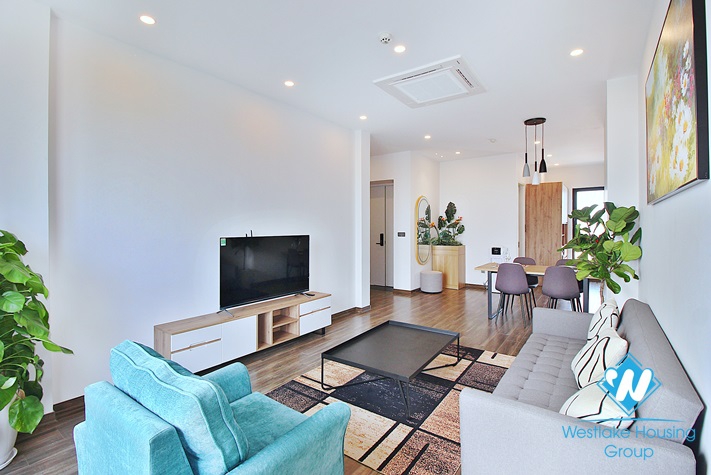 Lakeview and brandnew 3 beds apartment for rent in Tu Hoa area, Tay Ho