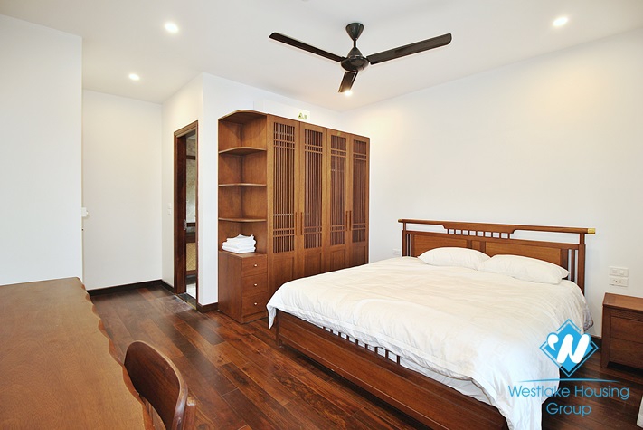 Brand new and Japanese style 3 beds apartment for rent in Dang Thai Mai area, Tay Ho