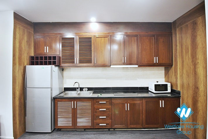 Brand new one separate bedroom apartment for lease in To Ngoc Van st, Tay Ho, Ha Noi