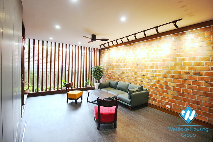 Brand new one separate bedroom apartment for lease in To Ngoc Van st, Tay Ho, Ha Noi