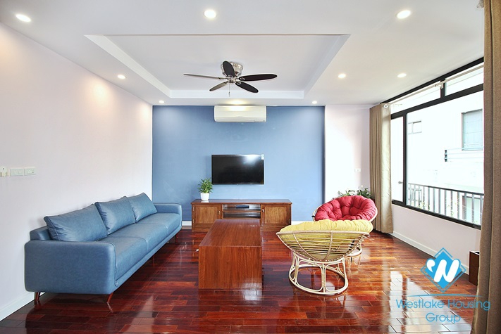 High floor 03 bedrooms apartment for rent in To Ngoc Van Street, Tay Ho, Hanoi