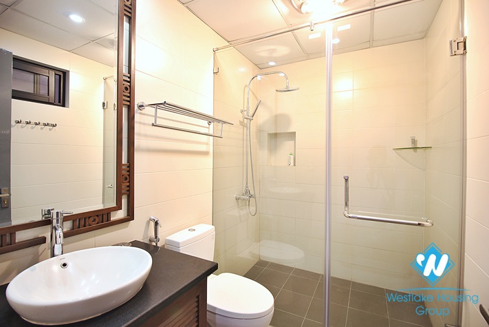 High floor 03 bedrooms apartment for rent in To Ngoc Van Street, Tay Ho, Hanoi