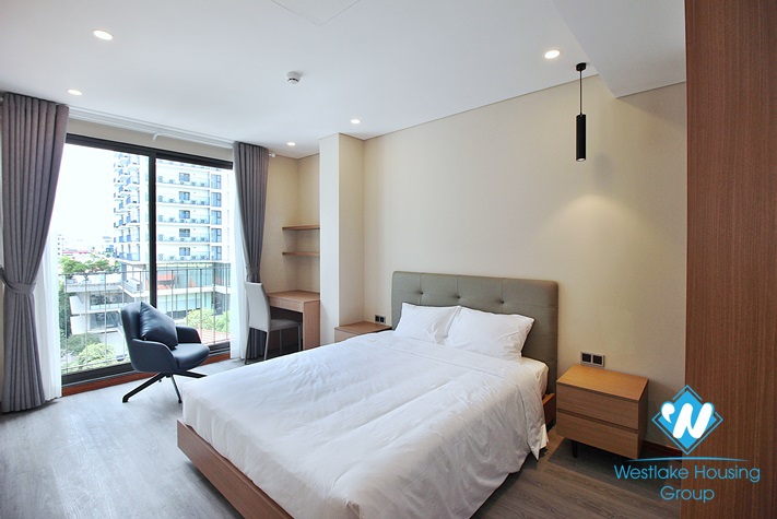 Morden and high floor 3 beds apartment for rent in Tay Ho area