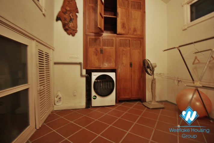 Lake-view 4 bedrooms house for rent in To Ngoc Van st, Tay Ho