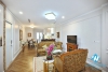 Lake view and luxurious 4 beds apartment for rent in Xuan Dieu st, Tay Ho