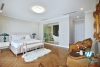 Lake view and luxurious 4 beds apartment for rent in Xuan Dieu st, Tay Ho