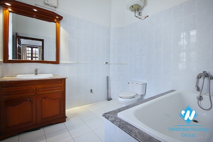 Nice house with big garden for lease in To Ngoc Van st, Tay Ho, Ha Noi
