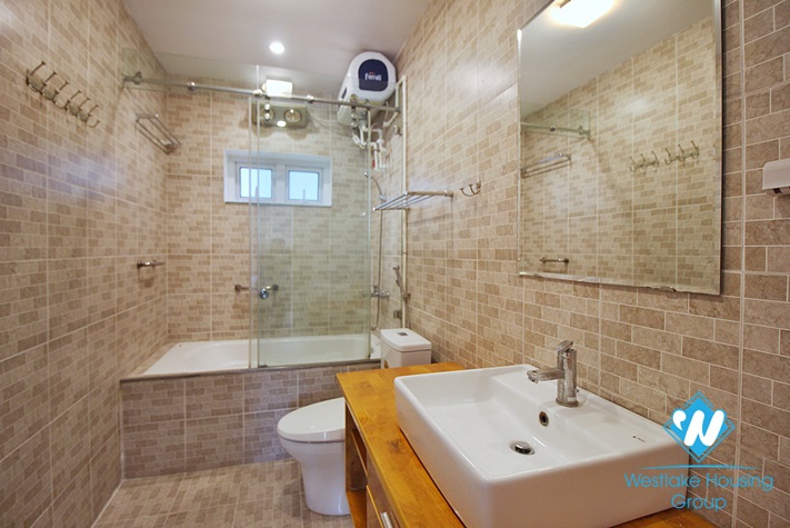 Apartment with 03 bedrooms and lakeview for rent in Tay Ho, Hanoi.