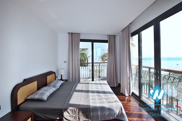 A brand new 3 bedroom apartment with lake view in Tay ho, Hanoi