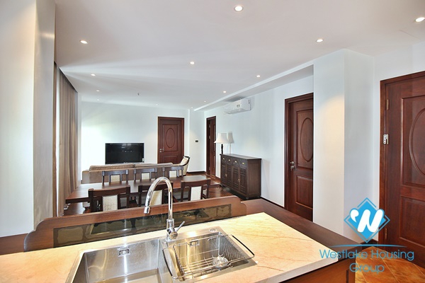 A brand new 3 bedroom apartment with lake view in Tay ho, Hanoi