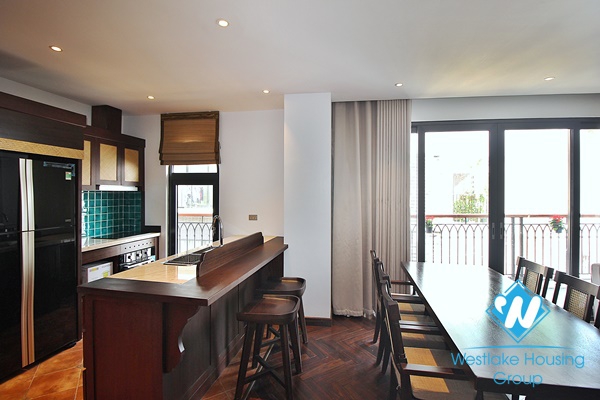 A brand new 3 bedroom apartment with lake view in Tay ho, Hanoi