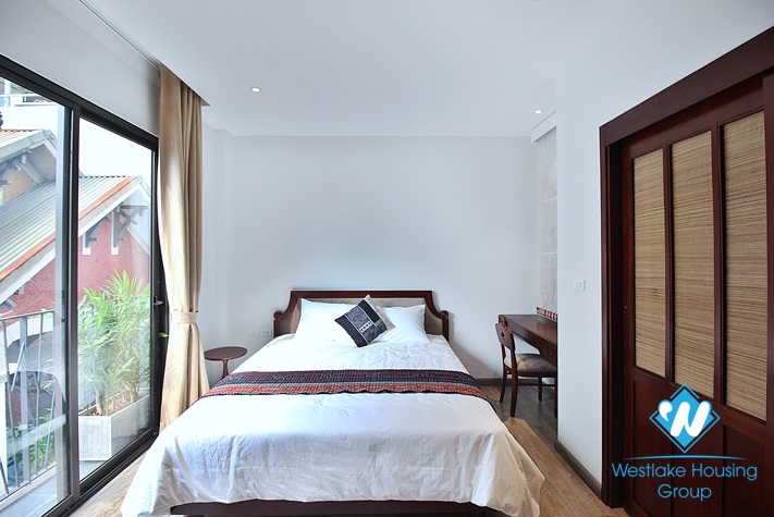Japanese style 01 bedroom apartment for rent in Tay Ho, Ha Noi