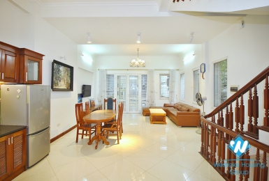 Quiet and bright house for rent in Tay Ho area, Ha Noi