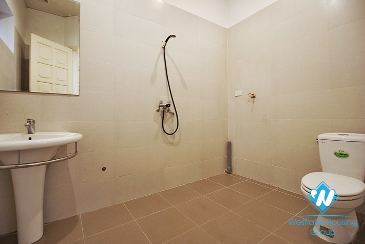 Unfurnished house with big yard for rent in To Ngoc Van st, Tay Ho