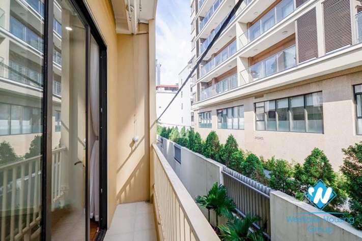 Fully furnished apartment for lease in Dang Thai Mai street ,Tay Ho district.