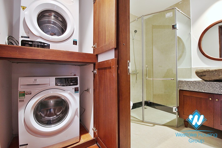 Janpanese style and charming 2 beds apartment for rent in Dang Thai Mai area, Tay Ho