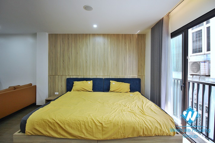 A spacious studio for rent in Dang thai mai, Tay ho, Hanoi