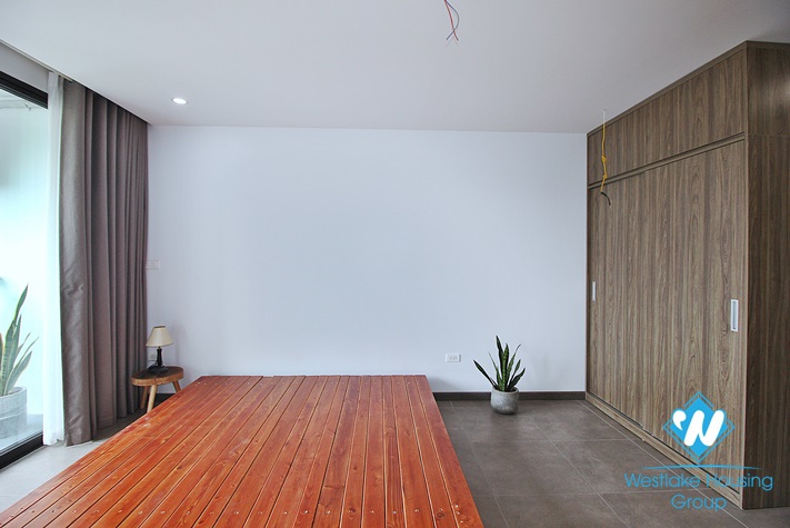 Bright studio with huge balcony for rent in Au Co st, Tay Ho