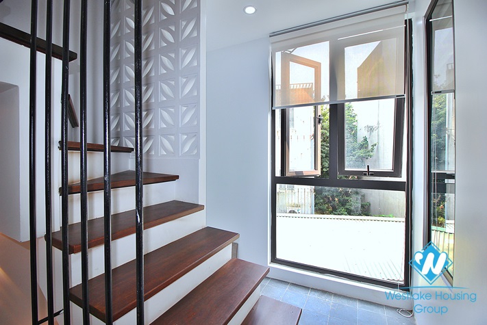 Bright studio with huge balcony for rent in Au Co st, Tay Ho