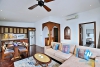 High-end floor 2 beds apartment for rent in Xom Chua, Dang Thai Mai, Tay Ho