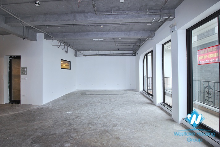 Lake view coffee or office for rent in To Ngoc Van st, Tay Ho