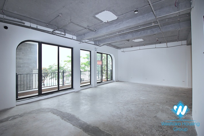 Lake view coffee or office for rent in To Ngoc Van st, Tay Ho