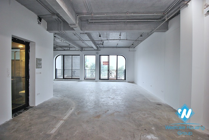 Lake view coffee or office for rent in To Ngoc Van st, Tay Ho