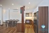 New and bright 3 beds apartment for rent in Dang Thai Mai area, Tay Ho