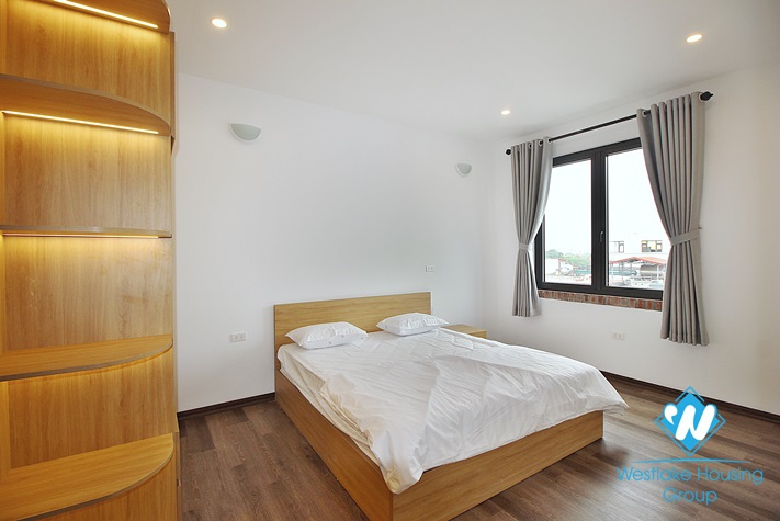 New and bright 3 beds apartment for rent in Dang Thai Mai area, Tay Ho