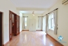 Large house with outside swimming pool for rent in Westlake area, Tay Ho district, Hanoi- unfurnished.