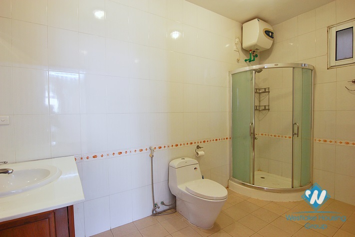Large house with outside swimming pool for rent in Westlake area, Tay Ho district, Hanoi- unfurnished.
