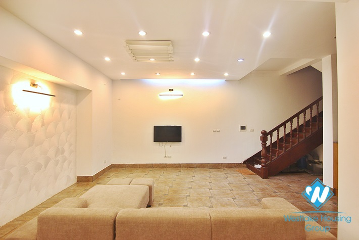 Three bedrooms house for lease in Dang Thai Mai area, Tay Ho