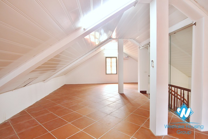 Beautiful vintage house for rent in Tay Ho, Hanoi