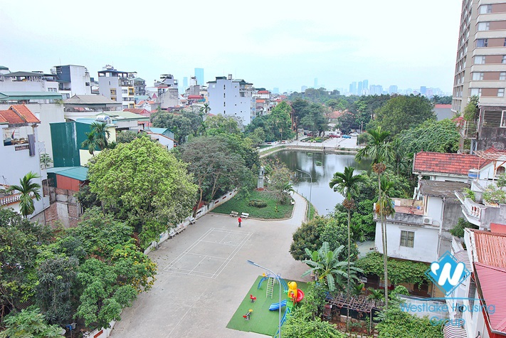 A brand new three bedrooms apartment for lease in Dang Thai Mai st, Tay Ho