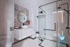 Renovated and lake view 3 beds apartment for rent in Xuan Dieu st, Tay Ho