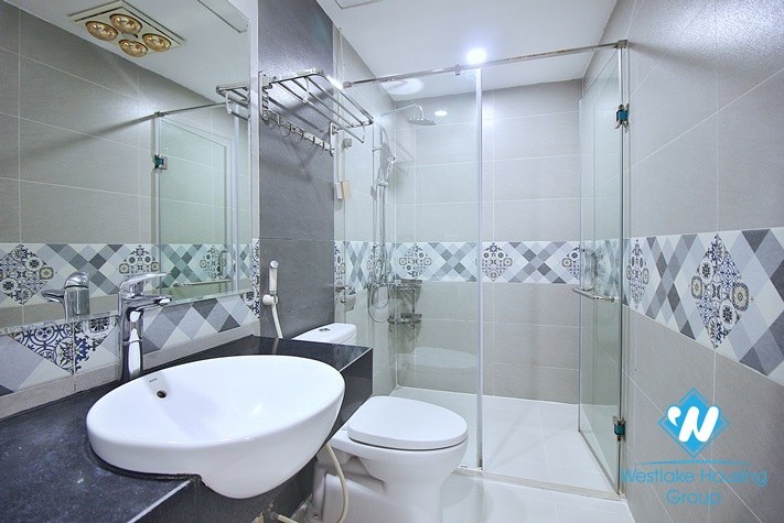 Lake view one bedroom apartment for lease in No.57 Trinh Cong Son st, Tay Ho