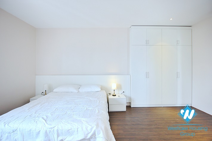 Top floor one bedroom apartment for rent in To Ngoc Van st, Tay Ho