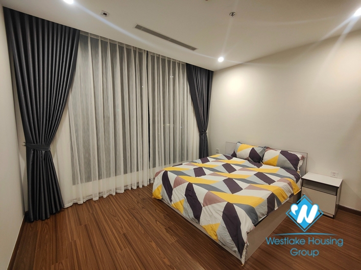 Very nice 2 bedroom apartment with balcony for rent in Vinhomes Westpoint Pham Hung.