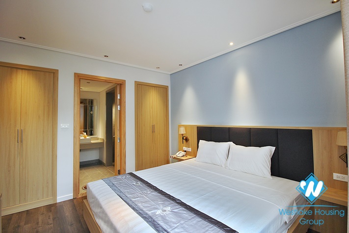 A pretty one bedroom apartment for rent in To Ngoc Van st, Tay Ho