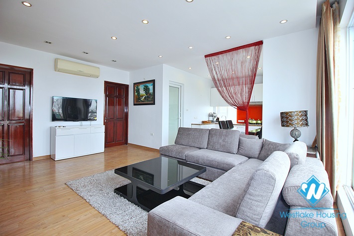 Nice apartment for rent near West lake, full furnished with large balcony