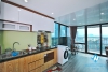 A top floor 1 bedroom apartment for rent in To ngoc van, Tay ho